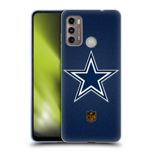 NFL Dallas Cowboys Logo Football Soft Gel Case for Motorola Moto G60 / Moto G40 Fusion