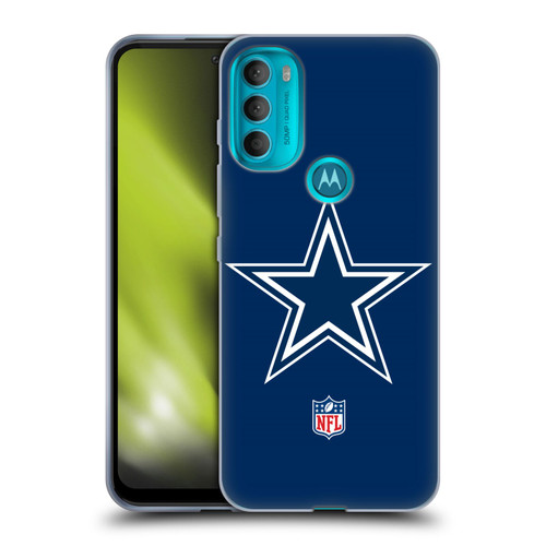 NFL Dallas Cowboys Logo Plain Soft Gel Case for Motorola Moto G71 5G