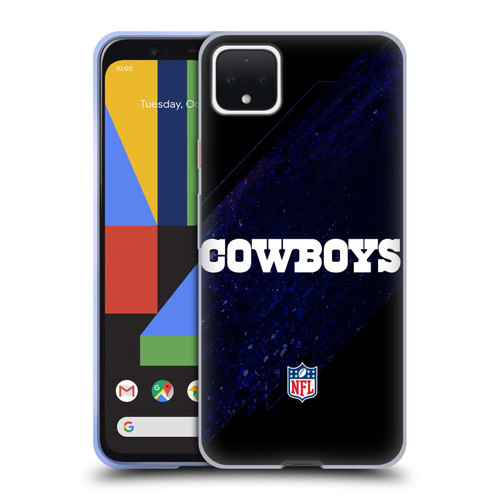 NFL Dallas Cowboys Logo Blur Soft Gel Case for Google Pixel 4 XL