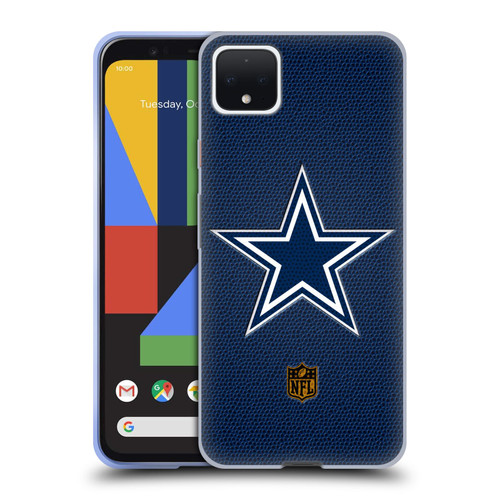 NFL Dallas Cowboys Logo Football Soft Gel Case for Google Pixel 4 XL