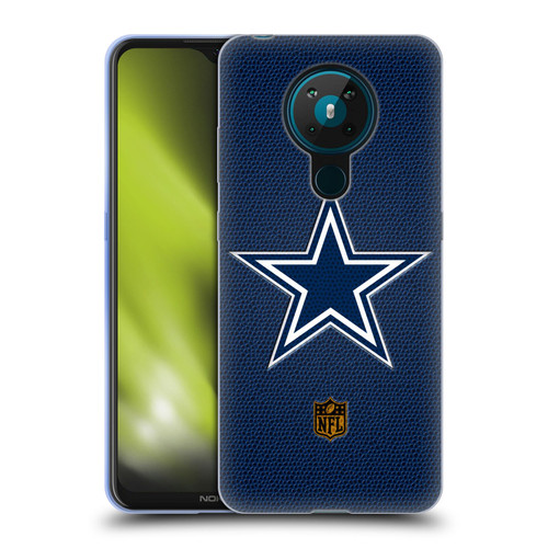 NFL Dallas Cowboys Logo Football Soft Gel Case for Nokia 5.3