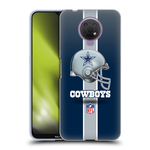 NFL Dallas Cowboys Logo Helmet Soft Gel Case for Nokia G10