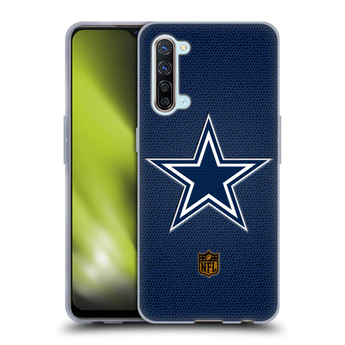 NFL Dallas Cowboys Logo Football Soft Gel Case for OPPO Find X2 Lite 5G