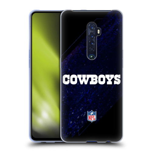NFL Dallas Cowboys Logo Blur Soft Gel Case for OPPO Reno 2