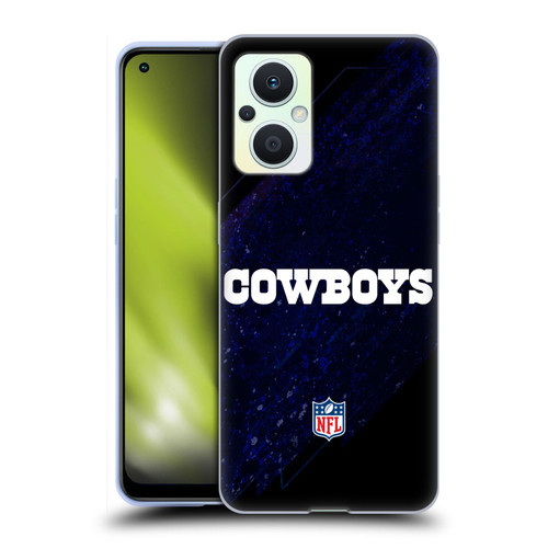 NFL Dallas Cowboys Logo Blur Soft Gel Case for OPPO Reno8 Lite