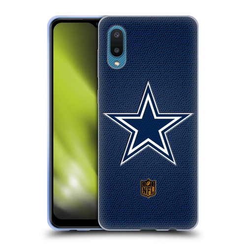 NFL Dallas Cowboys Logo Football Soft Gel Case for Samsung Galaxy A02/M02 (2021)