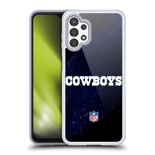 NFL Dallas Cowboys Logo Blur Soft Gel Case for Samsung Galaxy A13 (2022)
