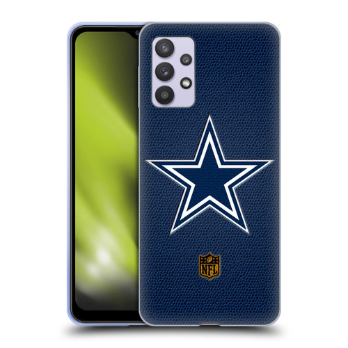 NFL Dallas Cowboys Logo Football Soft Gel Case for Samsung Galaxy A32 5G / M32 5G (2021)