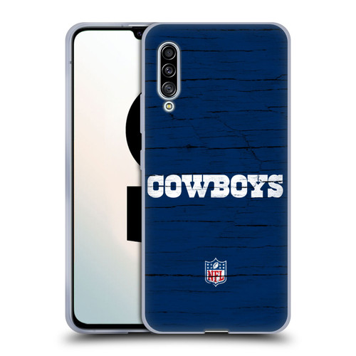 NFL Dallas Cowboys Logo Distressed Look Soft Gel Case for Samsung Galaxy A90 5G (2019)