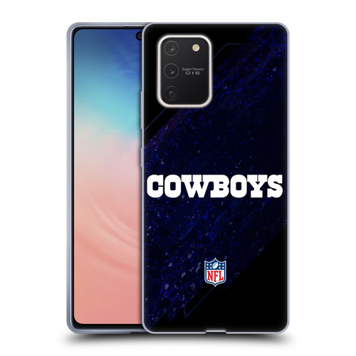 NFL Dallas Cowboys Logo Blur Soft Gel Case for Samsung Galaxy S10 Lite