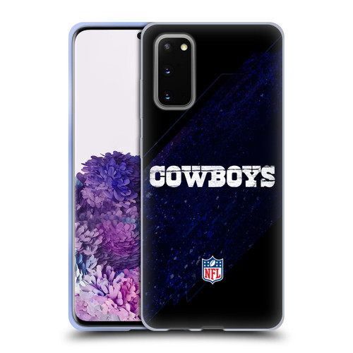 NFL Dallas Cowboys Logo Blur Soft Gel Case for Samsung Galaxy S20 / S20 5G