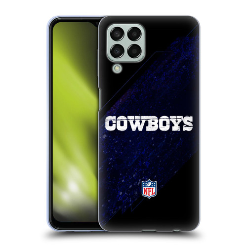 NFL Dallas Cowboys Logo Blur Soft Gel Case for Samsung Galaxy M33 (2022)