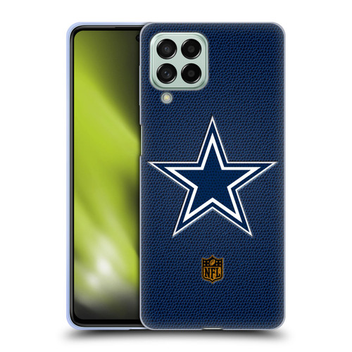 NFL Dallas Cowboys Logo Football Soft Gel Case for Samsung Galaxy M53 (2022)