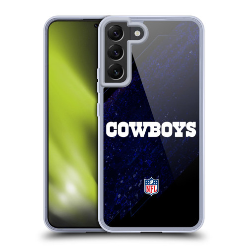 NFL Dallas Cowboys Logo Blur Soft Gel Case for Samsung Galaxy S22+ 5G