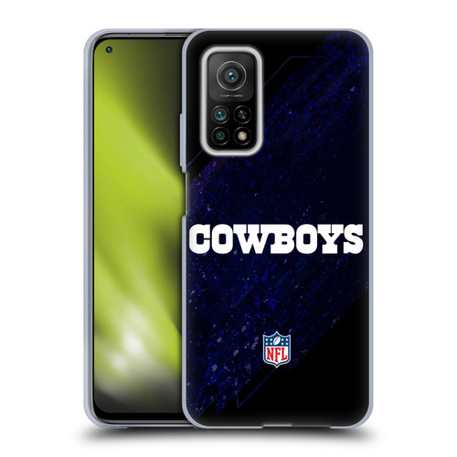 NFL Dallas Cowboys Logo Blur Soft Gel Case for Xiaomi Mi 10T 5G