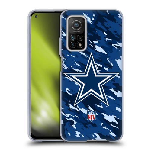 NFL Dallas Cowboys Logo Camou Soft Gel Case for Xiaomi Mi 10T 5G