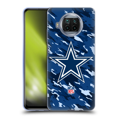 NFL Dallas Cowboys Logo Camou Soft Gel Case for Xiaomi Mi 10T Lite 5G
