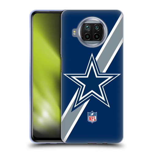 NFL Dallas Cowboys Logo Stripes Soft Gel Case for Xiaomi Mi 10T Lite 5G