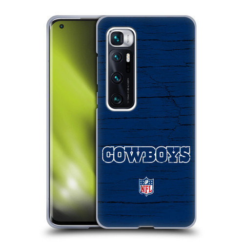 NFL Dallas Cowboys Logo Distressed Look Soft Gel Case for Xiaomi Mi 10 Ultra 5G