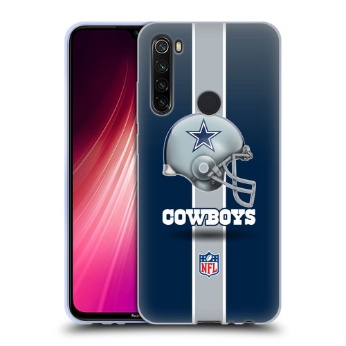NFL Dallas Cowboys Logo Helmet Soft Gel Case for Xiaomi Redmi Note 8T