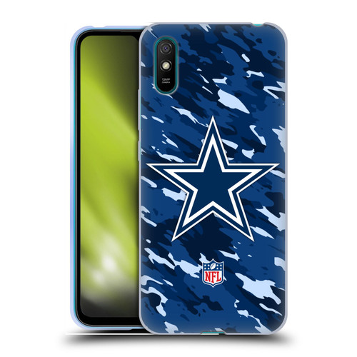 NFL Dallas Cowboys Logo Camou Soft Gel Case for Xiaomi Redmi 9A / Redmi 9AT