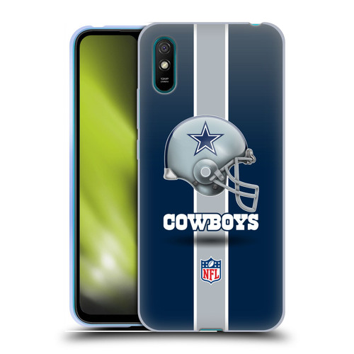 NFL Dallas Cowboys Logo Helmet Soft Gel Case for Xiaomi Redmi 9A / Redmi 9AT