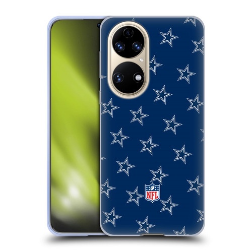 NFL Dallas Cowboys Artwork Patterns Soft Gel Case for Huawei P50
