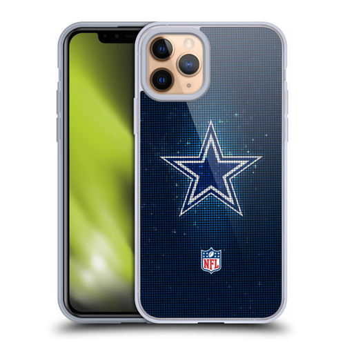 NFL Dallas Cowboys Artwork LED Soft Gel Case for Apple iPhone 11 Pro