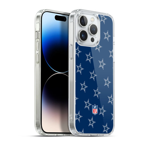 NFL Dallas Cowboys Artwork Patterns Soft Gel Case for Apple iPhone 13 Pro Max & MagSafe