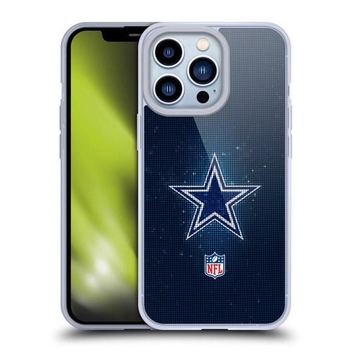 NFL Dallas Cowboys Artwork LED Soft Gel Case for Apple iPhone 13 Pro