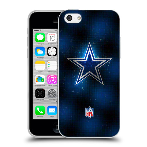 NFL Dallas Cowboys Artwork LED Soft Gel Case for Apple iPhone 5c