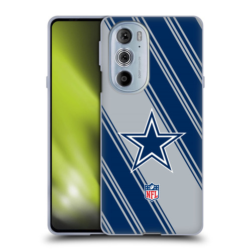 NFL Dallas Cowboys Artwork Stripes Soft Gel Case for Motorola Edge X30