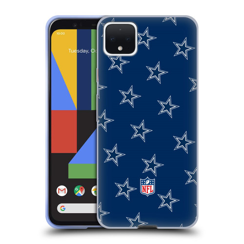NFL Dallas Cowboys Artwork Patterns Soft Gel Case for Google Pixel 4 XL