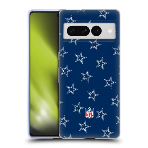 NFL Dallas Cowboys Artwork Patterns Soft Gel Case for Google Pixel 7 Pro