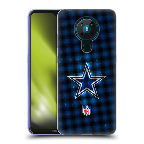 NFL Dallas Cowboys Artwork LED Soft Gel Case for Nokia 5.3