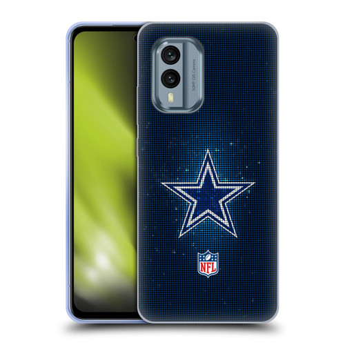 NFL Dallas Cowboys Artwork LED Soft Gel Case for Nokia X30