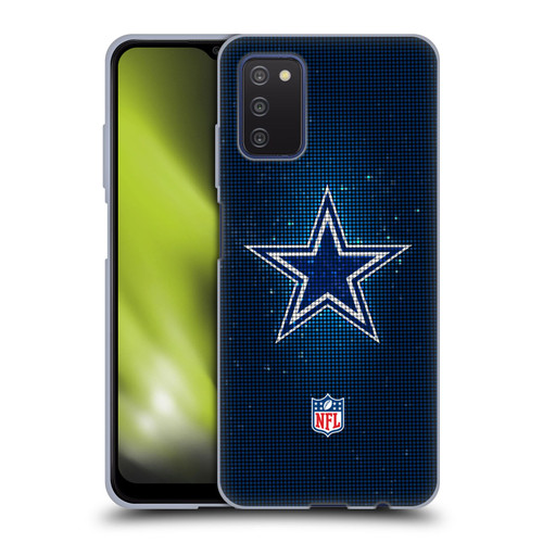 NFL Dallas Cowboys Artwork LED Soft Gel Case for Samsung Galaxy A03s (2021)