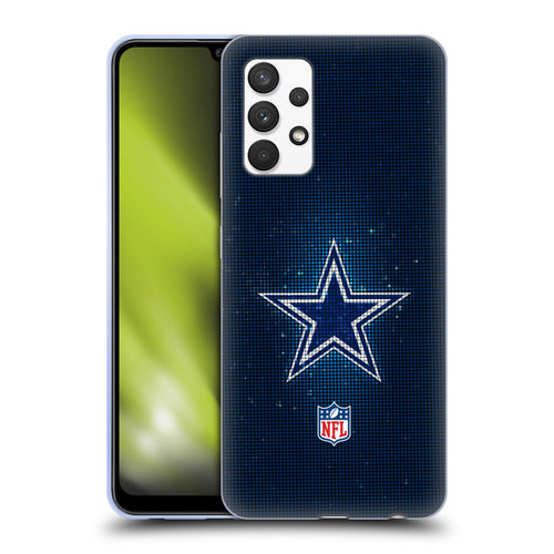 NFL Dallas Cowboys Artwork LED Soft Gel Case for Samsung Galaxy A32 (2021)
