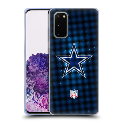 NFL Dallas Cowboys Artwork LED Soft Gel Case for Samsung Galaxy S20 / S20 5G