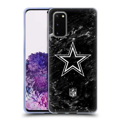 NFL Dallas Cowboys Artwork Marble Soft Gel Case for Samsung Galaxy S20 / S20 5G