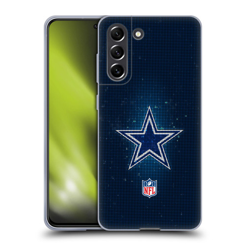 NFL Dallas Cowboys Artwork LED Soft Gel Case for Samsung Galaxy S21 FE 5G