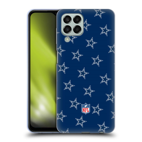 NFL Dallas Cowboys Artwork Patterns Soft Gel Case for Samsung Galaxy M33 (2022)