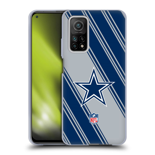 NFL Dallas Cowboys Artwork Stripes Soft Gel Case for Xiaomi Mi 10T 5G
