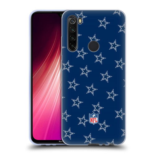 NFL Dallas Cowboys Artwork Patterns Soft Gel Case for Xiaomi Redmi Note 8T