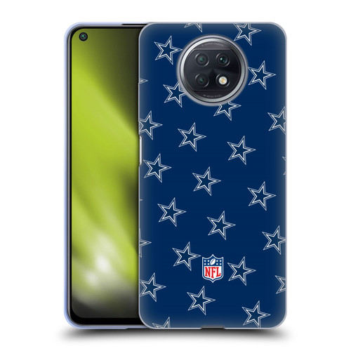 NFL Dallas Cowboys Artwork Patterns Soft Gel Case for Xiaomi Redmi Note 9T 5G