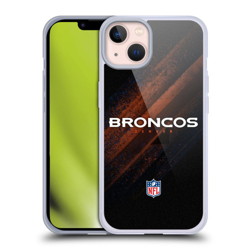 NFL Denver Broncos Logo Blur Soft Gel Case for Apple iPhone 13 NFL Denver Broncos Logo Blur Soft Gel Case for Apple iPhone 13
