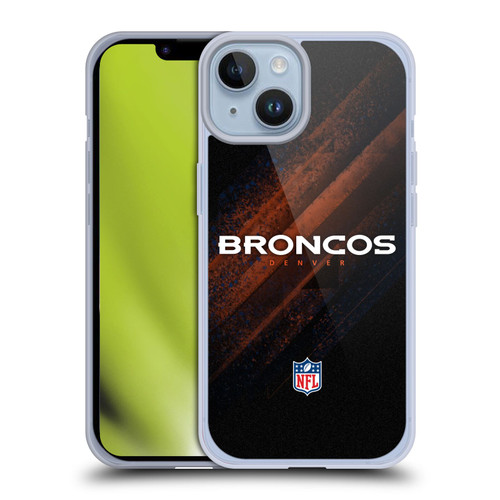 NFL Denver Broncos Logo Blur Soft Gel Case for Apple iPhone 14 NFL Denver Broncos Logo Blur Soft Gel Case for Apple iPhone 14
