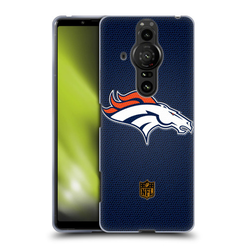 NFL Denver Broncos Logo Football Soft Gel Case for Sony Xperia Pro-I