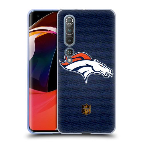 NFL Denver Broncos Logo Football Soft Gel Case for Xiaomi Mi 10 5G / Mi 10 Pro 5G