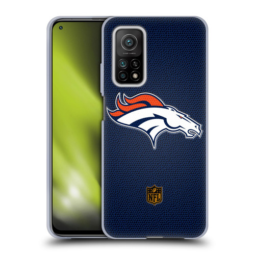 NFL Denver Broncos Logo Football Soft Gel Case for Xiaomi Mi 10T 5G